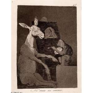   Francisco de Goya   24 x 32 inches   Ni mas ni menos 1