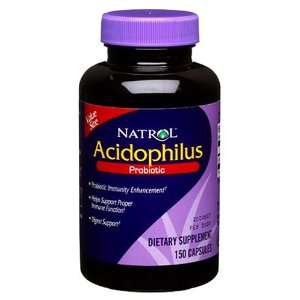  Natrol Acidophilus, 100mg, 150 Capsules Health & Personal 