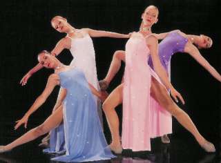SUMMER Lavender Lyrical Ballet Dance Dress Costume AM  