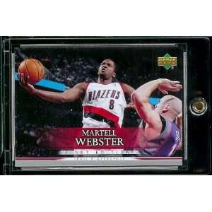 Upper Deck First Edition # 73 Martell Webster   NBA Basketball Trading 