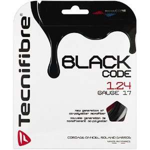  Tecnifibre Black Code 1.24 17 Tecnifibre Tennis String 
