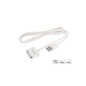   3ft USB Sync Cable for iPhone, iPad, and iPod   White Electronics