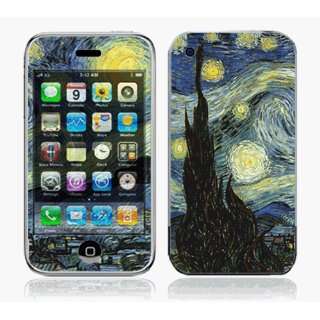  ~iPhone 3G Skin Decal Sticker   Starry Night~ Everything 