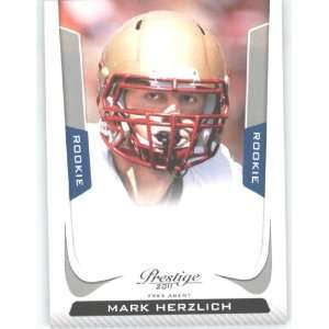  2011 Panini Prestige #264 Mark Herzlich RC   Boston College 