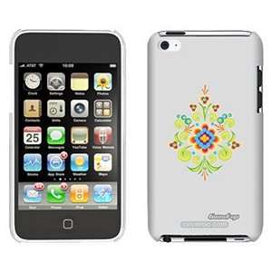  Flower Crest Multi on iPod Touch 4 Gumdrop Air Shell Case 