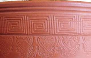Antique Japanese Chinese YEAR OF THE DRAGON Terracotta Pottery Vase 