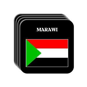  Sudan   MARAWI Set of 4 Mini Mousepad Coasters 