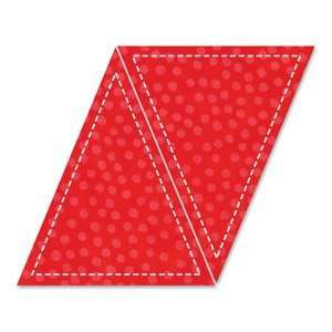  Quilting AccuquiltGO? Triangle Isosceles   5 W x 6 H 