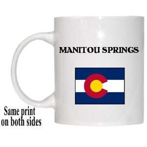   US State Flag   MANITOU SPRINGS, Colorado (CO) Mug 