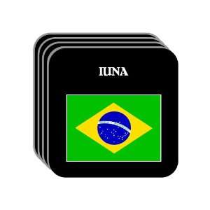  Brazil   IUNA Set of 4 Mini Mousepad Coasters 