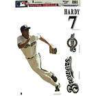 milwaukee brewers jj hardy reusable car wall decals 4 expedited