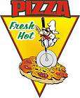 Pizza Concession Decal By the Slice Food Menu 14