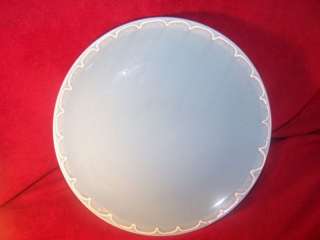 Lillian Vernon Blue Dinner Plate 10 1/2  