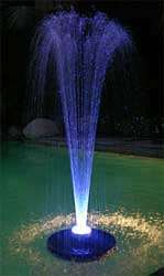 Alpine Pond Floating Spray Fountain w/ LED Lights &Pump  