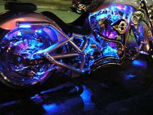   LED MOTORCYCLE/CAR/BOAT/HOME POD LIGHT BRIGHT KIT GLOW and Street 12V