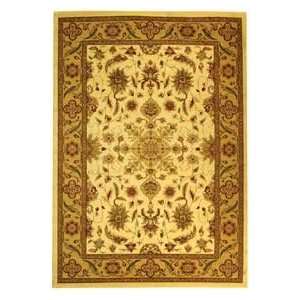 Safavieh Lyndhurst LNH211A Creme and Tan with Red Traditional 6 x 6 