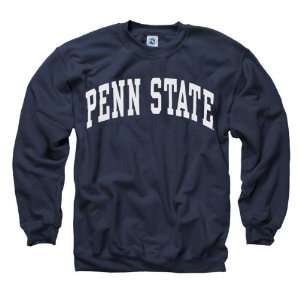 Penn State Nittany Lions Navy Arch Crewneck Sweatshirt  