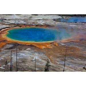  Usa Wyoming Yellowstone National Park Grand Prismatic 