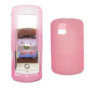 for LG Shine CU720 Premium Case Cover Silicone Pink 654367390009 