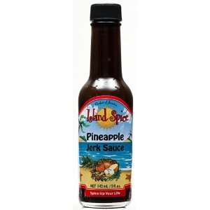   Spice Pineapple Jerk Sauce THREE 5oz Bottles   Product of Jamaica