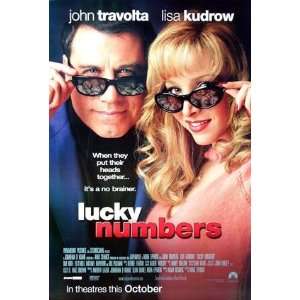  LUCKY NUMBERS 27X40 ORIGINAL D/S MOVIE POSTER Everything 