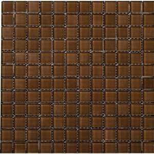 Lucente 1 x 1 Glossy Mosaic in Mulberry