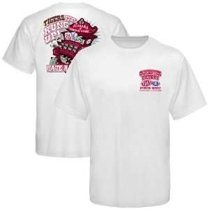   vs. LSU Tigers White Sticker Shock Score T shirt