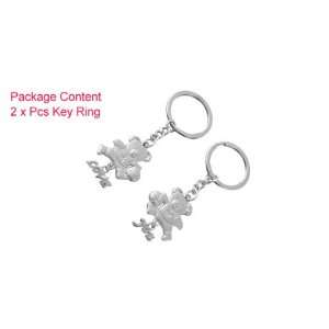   Heart Key Rings Bear Baby Design Lovers Key Chain