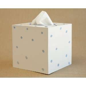  hand painted tissue box   lotty dotty