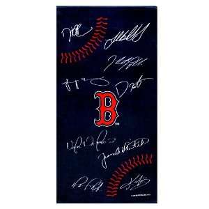  Forever Collectibles Boston Red Sox Signature Ball Towel 