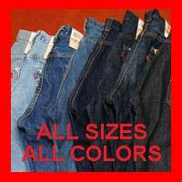 Levis 501 Jeans SHRINK TO FIT STF Original Indigo Blue Storm Black 