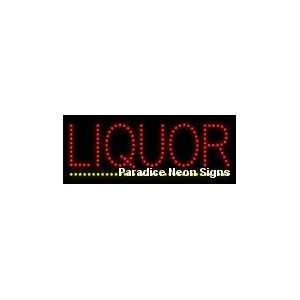  Liquor LED Sign 8 x 20