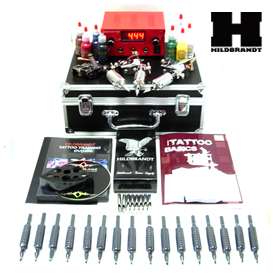 HILDBRANDT complete pretuned Pro Tattoo machine GUN kit  