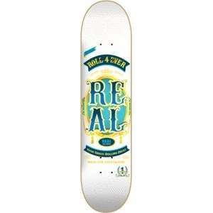  Real Long Rollers Small Skateboard Deck   7.75 Sports 