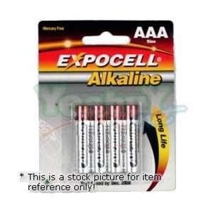 Expocell AAA Long Life Alkaline Battery AK AAA 4B (4 pcs 