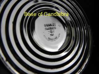 Gorham Puritan Candelabra Sterling #807 Candle Stick Holder 801 gm 