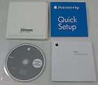 Apple HP iPod CD + Quick Setup Guide Only NO UNIT ASIS