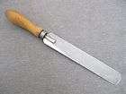 ZYLCO WOOD CHEESE SPREADER KNIFE SPATULA Vintage  