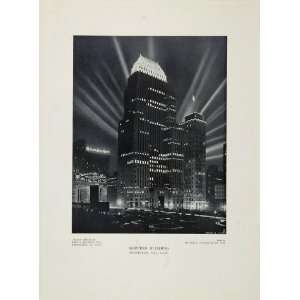 1934 Koppers Building Pittsburgh John C. Bragdon Print 