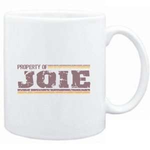  Mug White  Property of Joie   Vintage  Female Names 