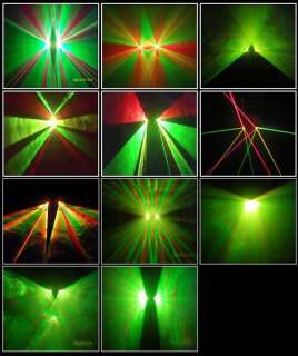   RGY dj laser Light DMX Stage Lighting Green and red Laser show  