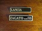 Lancia Zagato,Beta Coupe Trunk Emblems for 1979,80,81,82