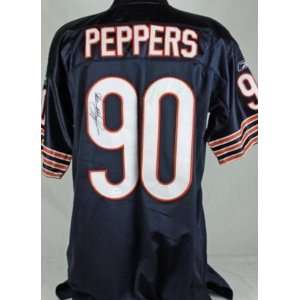  BEARS JULIUS PEPPERS AUTHENTIC SIGNED HOME JERSEY JSA 