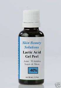 oz Lactic Acid Skin Peel   40% Exfoliating Peel ++  