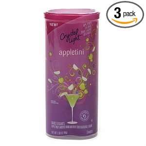 Crystal Light Drink Mix   Appletini, 1.69 oz. (Pack of 3)  