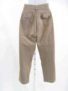 AUTH PRADA Khaki Cropped Pants Slacks Bottoms 44  