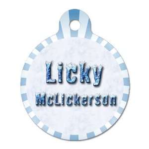  Licky McLickerson   Pet ID Tag, 2 Sided Full Color, 4 