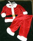 Koala Kids 2 Piece Set Santa Suit   Top & Pants   Size 