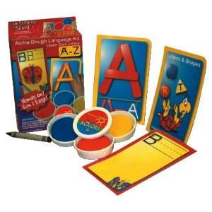  Uppercase Letter Dough Kit Toys & Games