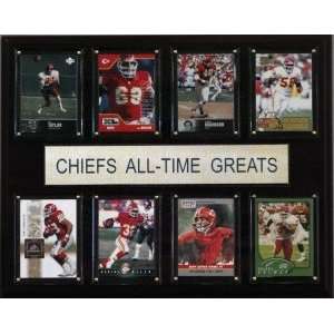  Kansas City Chiefs Plaque   All Time Greats 12x15 